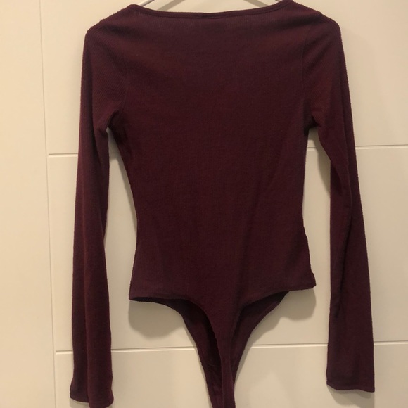 Burgundy UO Bodysuit - Picture 5 of 5